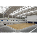 Prefabricated Gym Building Steel Space Frame Truss Commercial Basketball Indoor Modular Stadium Roof Structure